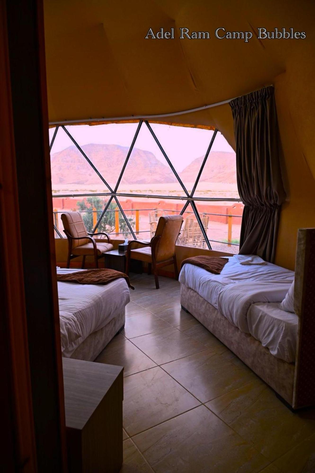 Adel Rum Camp Bubbles Wadi Rum Eksteriør billede